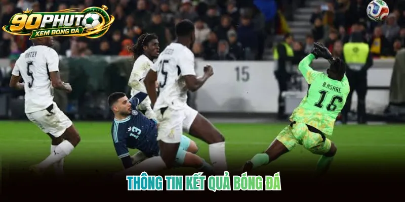 Thông tin kết quả bóng đá